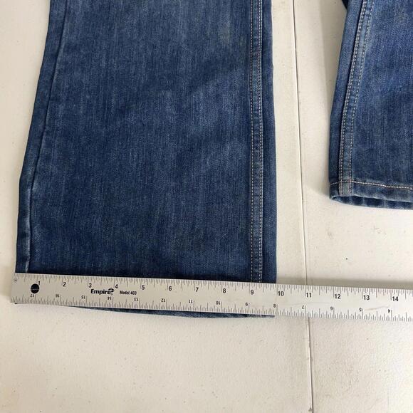 Levi's 527 Bootcut Jeans Men's 38x32 Medium Wash Western Rancher EUC - Picture 8 of 9